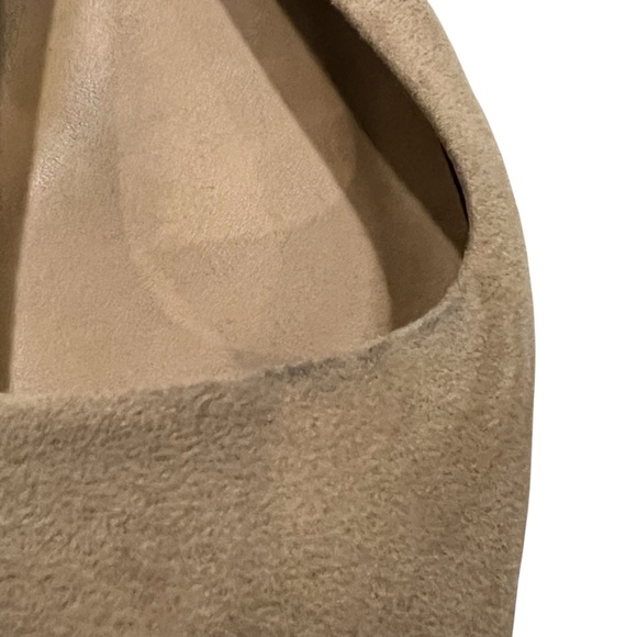 Seychelle’s 7.5 Tan Suede Slingback Pointed Flats - Picture 8 of 9